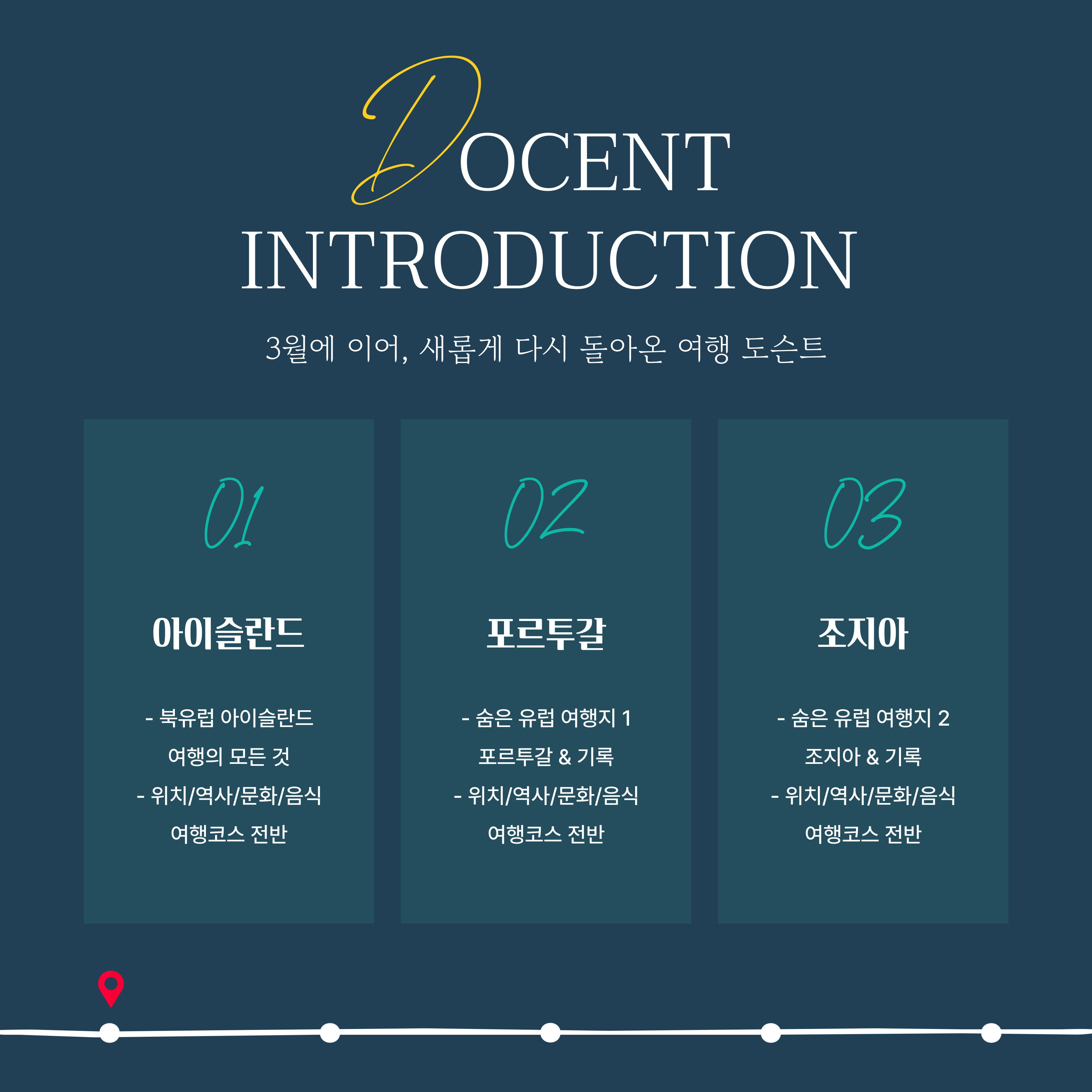 차시별 소개지역