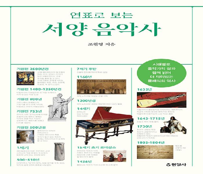 [북큐레이션] (연표로 보는) 서양 음악사