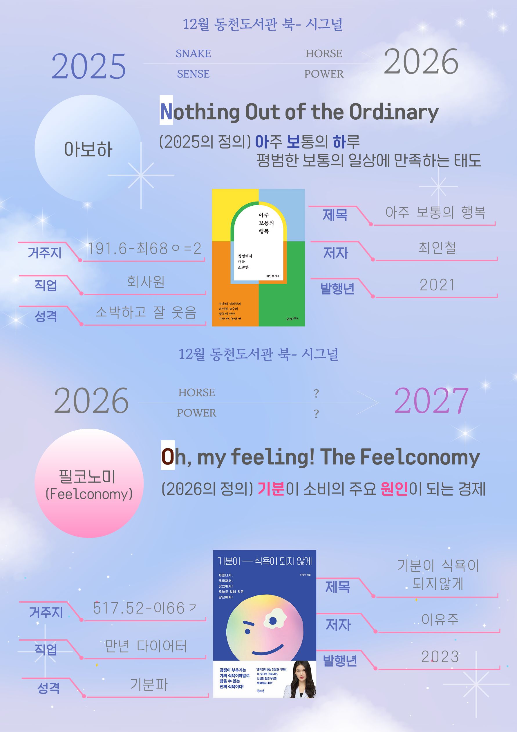 <아주 보통의 행복>
<기본이 식욕이 되지않게>