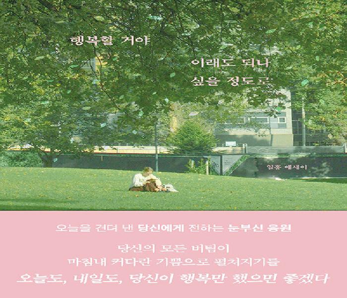 행복할 거야 이래도 되나 싶을 정도로 : 일홍 에세이